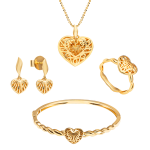 Bộ trang sức Vàng 18K PNJ Trịnh Collection 02375-01275