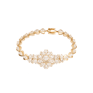 Lắc tay Vàng 18K đính đá CZ PNJ XMXMY000750