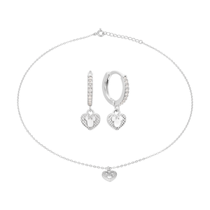 Bộ trang sức trẻ em Bạc đính đá PNJSilver chuột Mickey 60062-60020