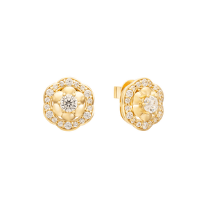 Bông tai Vàng 18K đính đá CZ PNJ XMXMY004621