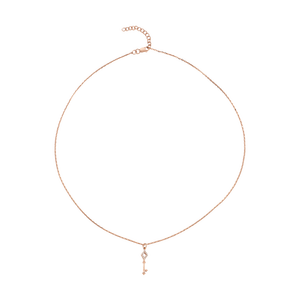 Dây cổ Vàng 10K đính đá ECZ Disney|PNJ Alice In Wonderland XM00X000006