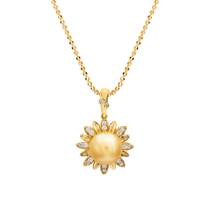 Mặt dây chuyền Vàng 18K đính ngọc trai Southsea PNJ PSDDY000122