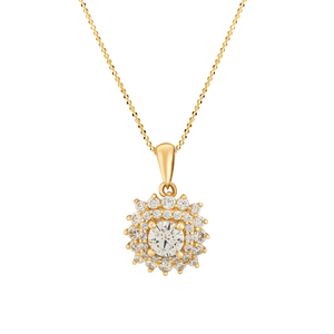 Mặt dây chuyền Vàng 18K đính đá CZ PNJ XMXMY000384