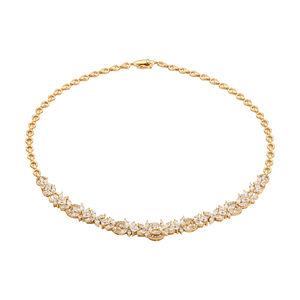 Dây cổ Vàng 18K đính đá CZ PNJ XMXMY000465