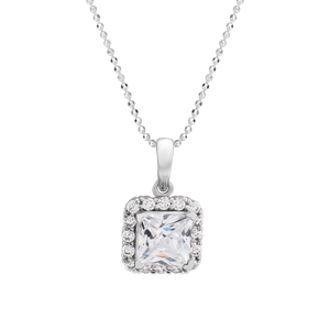Mặt dây chuyền bạc đính đá PNJSilver XMXMK000246
