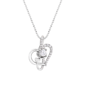 Mặt dây chuyền Bạc đính đá PNJSilver Trịnh Collection XMXMW000041