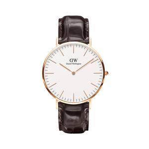 Đồng Hồ Daniel Wellington Nam DW00100011 Dây Da 40 mm