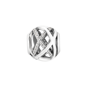 Hạt charm Bạc đính đá STYLE By PNJ General XMXMW060287