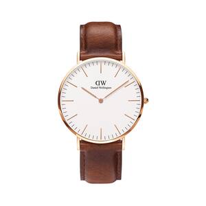 Đồng Hồ Daniel Wellington Nam DW00100006 Dây Da 40 mm