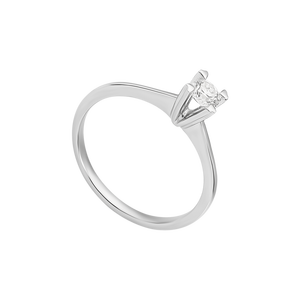 Nhẫn Kim cương Vàng trắng 14K PNJ DD00W000137