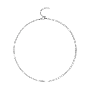 Dây cổ Bạc STYLE by PNJ Feminine 0000W000051