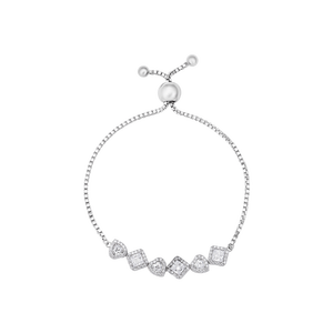 Lắc tay bạc đính đá PNJSilver XMXMW060055