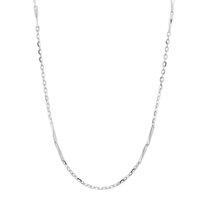 Dây chuyền Vàng trắng Ý 18K PNJ 0000W000636