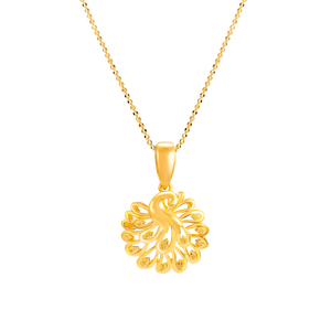 Mặt dây chuyền Vàng 24K PNJ hình chim công 0000Y001292