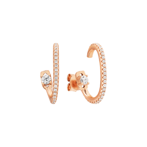 Bông tai bạc đính đá STYLE By PNJ XMXMX060024