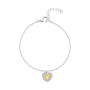 Lắc tay trẻ em Bạc đính đá PNJSilver XMXMC060000