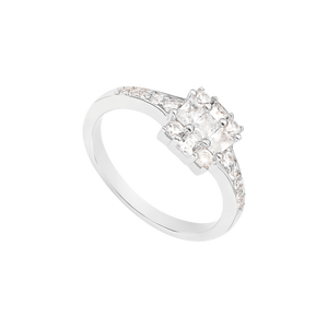 Nhẫn bạc đính đá PNJSilver Xmas XMXMW000053