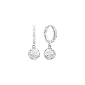 Bông tai Vàng Trắng Ý 18K PNJ 0000W000136