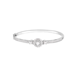 Vòng tay Kim cương Vàng trắng 14K PNJ DDDDW000208