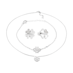 Bộ trang sức bạc đính đá PNJSilver 60045-60047
