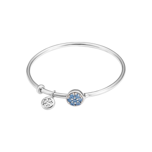 Vòng tay bạc đính đá PNJSilver Frozen ZT00W000002