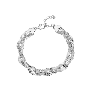 Lắc tay Vàng trắng Ý 18K PNJ 0000W060912