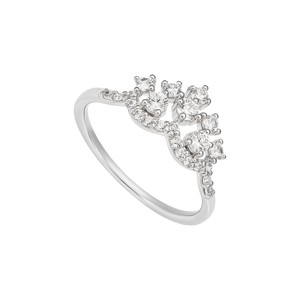 Nhẫn bạc đính đá PNJSilver My Princess XMXMK000179