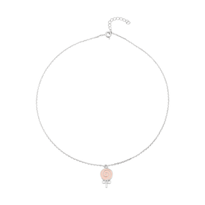 Dây cổ trẻ em Bạc PNJSilver hình kẹo ngọt 0000W060041