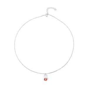Dây cổ trẻ em bạc PNJSilver mèo thần tài 0000W060042
