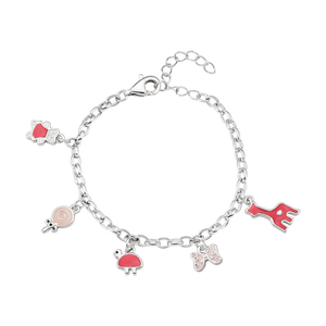 Lắc tay trẻ em bạc PNJSilver 0000W060133