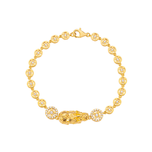 Lắc tay Vàng 18K đính đá CZ PNJ XMXMY000838