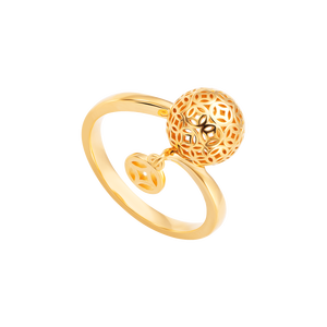 Nhẫn Kim tiền Vàng 18K PNJ 0000Y002395