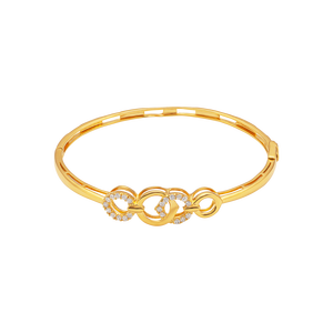 Vòng tay Vàng 18K đính đá CZ PNJ XM00Y000033