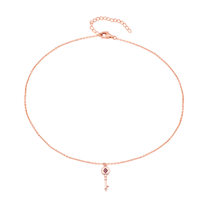 Dây cổ Bạc đính đá PNJSilver XMXMX060010