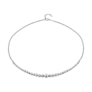 Dây cổ Vàng trắng Ý 18K PNJ 0000W000150