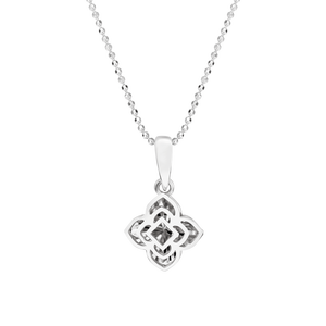 Mặt dây chuyền Vàng trắng Ý 18K PNJ 0000W000499