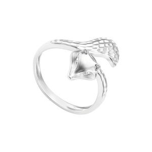 Nhẫn Vàng trắng Ý 18K PNJ 0000W002207