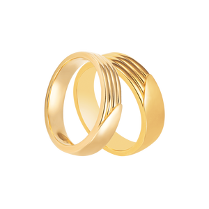 Cặp nhẫn cưới Vàng 18K PNJ 01982-01983