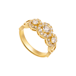 Nhẫn Vàng 18K đính đá CZ PNJ XMXMY008229