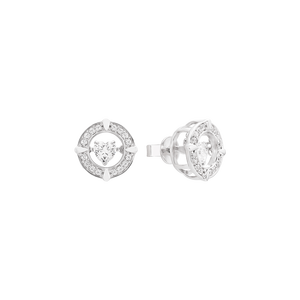 Bông tai Bạc đính đá PNJSilver XMXMW060136