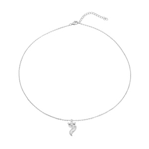 Dây cổ Bạc đính đá PNJSilver XMXMW060090