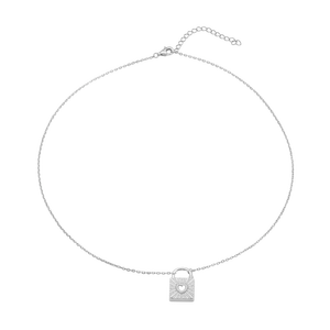 Dây cổ Bạc đính đá PNJSilver XMXMW060094