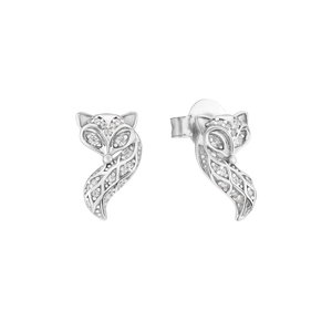 Bông tai Bạc đính đá PNJSilver XMXMW060121