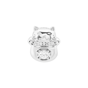 Hạt charm Bạc đính đá PNJSilver XMXMW060324