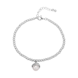 Vòng tay bạc đính đá PNJSilver PFXMW060001