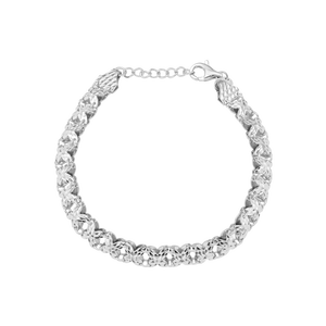 Lắc tay Vàng trắng Ý 18K PNJ 0000W000609