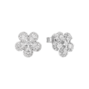 Bông tai Bạc đính đá PNJSilver XMXMW060128