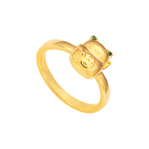 Nhẫn Vàng 18K đính đá ECZ PNJ ZT00Y000223