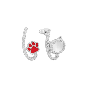 Bông tai Bạc đính Ngọc Trai PNJSilver PMXMW000001