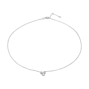 Dây cổ Vàng trắng 14K đính đá ECZ Disney|PNJ XM00W000133